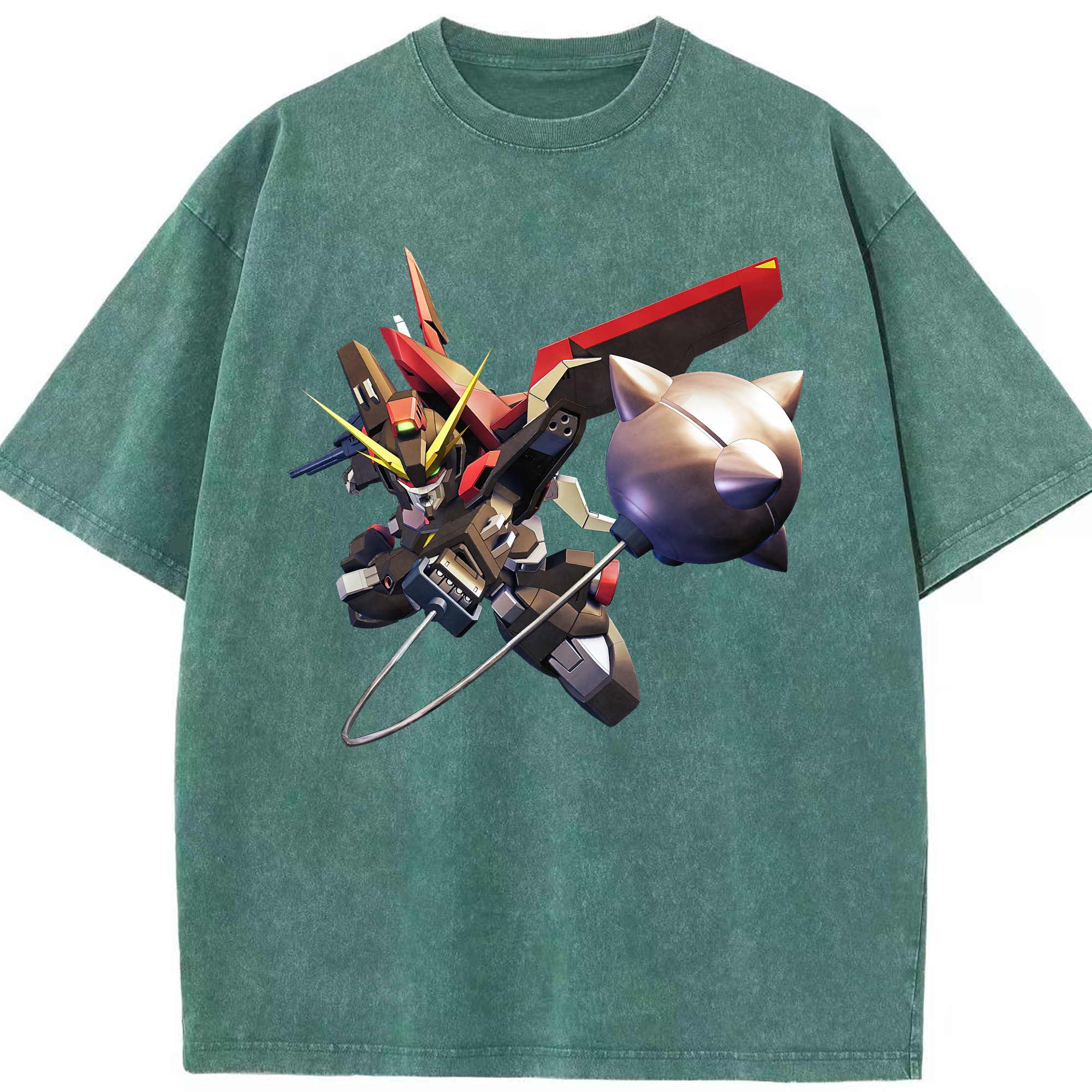 （画像用） 機動戦士ガンダム Mobile Suit Gundam 綿100% ヴィンテージ風 半袖Tシャツ（フロントプリント）
